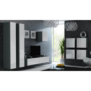 Cama Obývací stěna VIGO 24 Barva: šedá/bílá