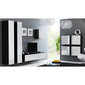 Cama Obývací stěna VIGO 24 Barva: černá/bílá