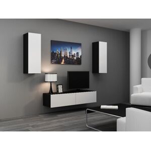 Cama Obývací stěna VIGO 7 Barva: černá/bílá
