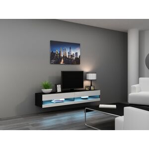 Cama Televizní stolek VIGO NEW 180 Barva: černá/bílá