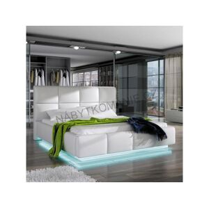 Wersal Manželská postel ASTI, 160 x 200 cm Cenová skupina látek W: 1. skupina látek, Rošt: standard, Úložný prostor: s úložným prostorem